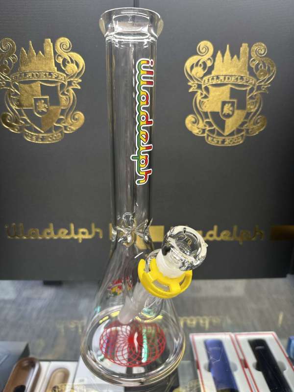 Illadelph mini beaker rasta label