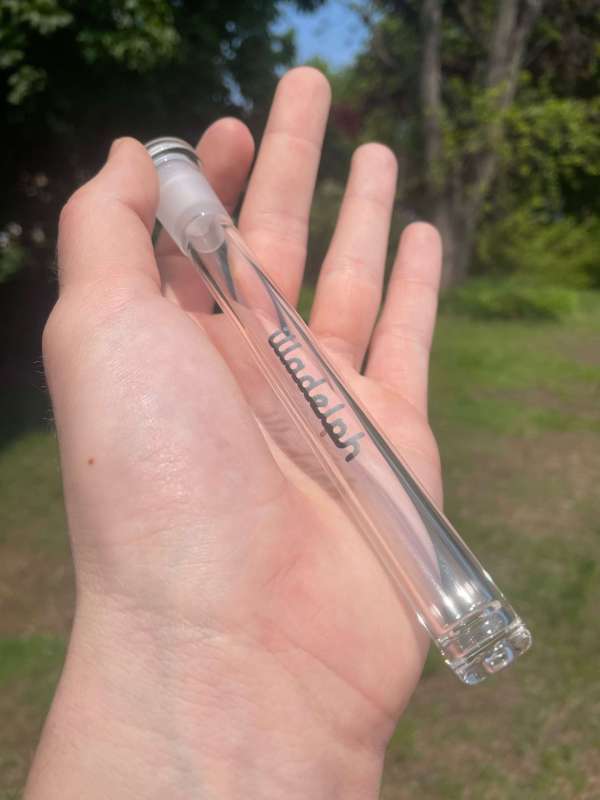 Illadelph OG Clear Downstem Platinum Label (18mm-14mm)