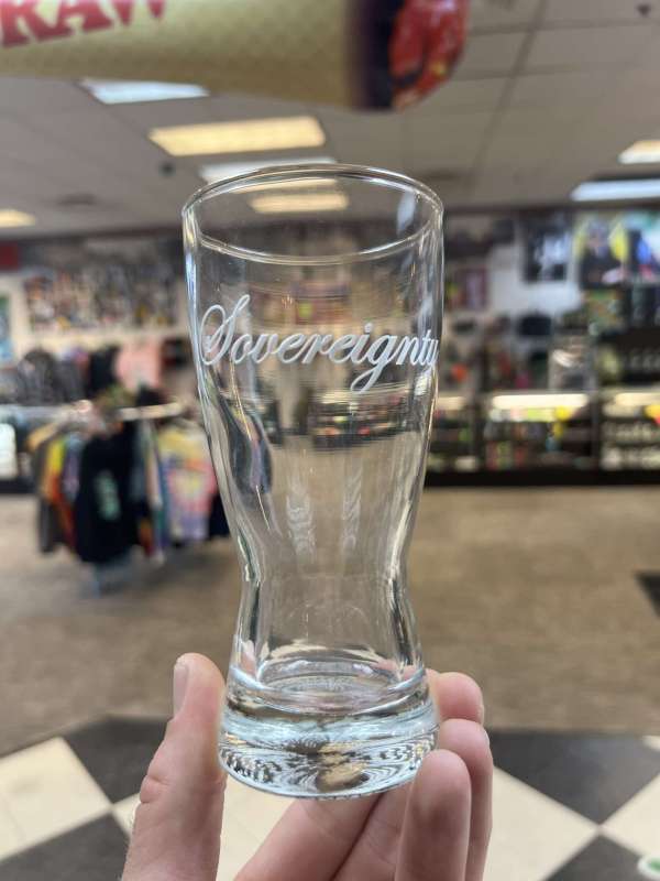 Sovereignty Drinking Glass