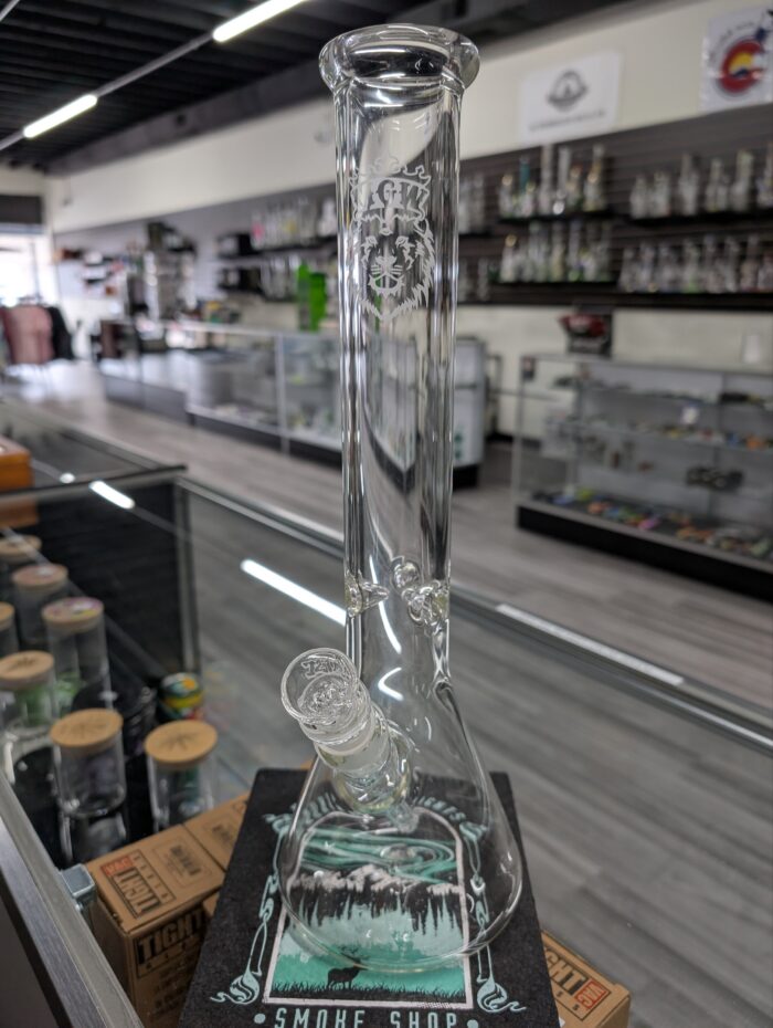 MGW (Manifest Glass Works) 7mm Clear Beaker- Groton CT