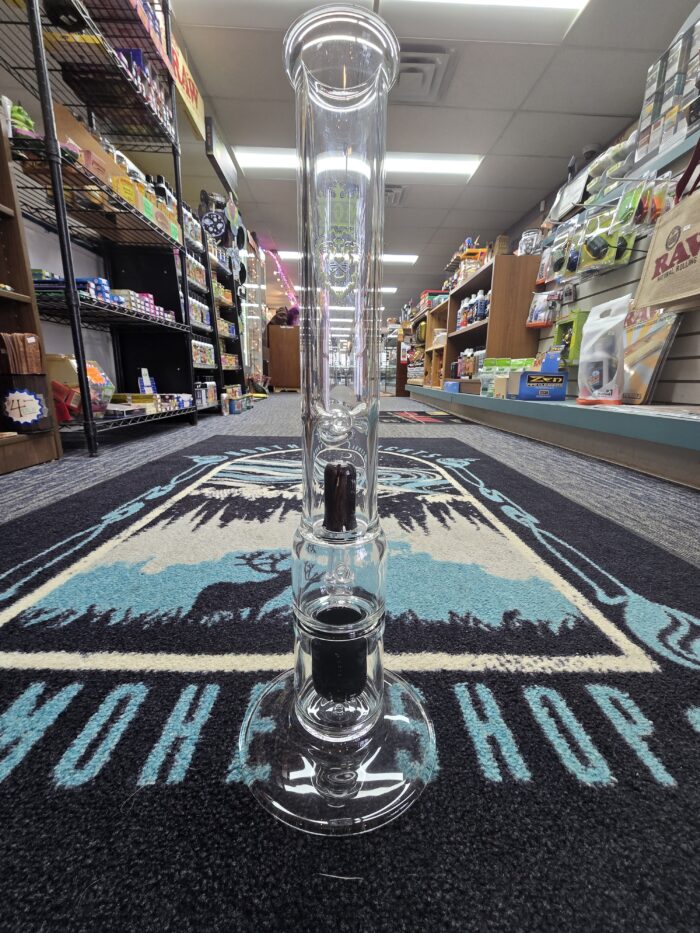 MGW (Manifest Glass Works) Clear 7mm with Black Diffuser Cap- Enfield, CT. - Image 2