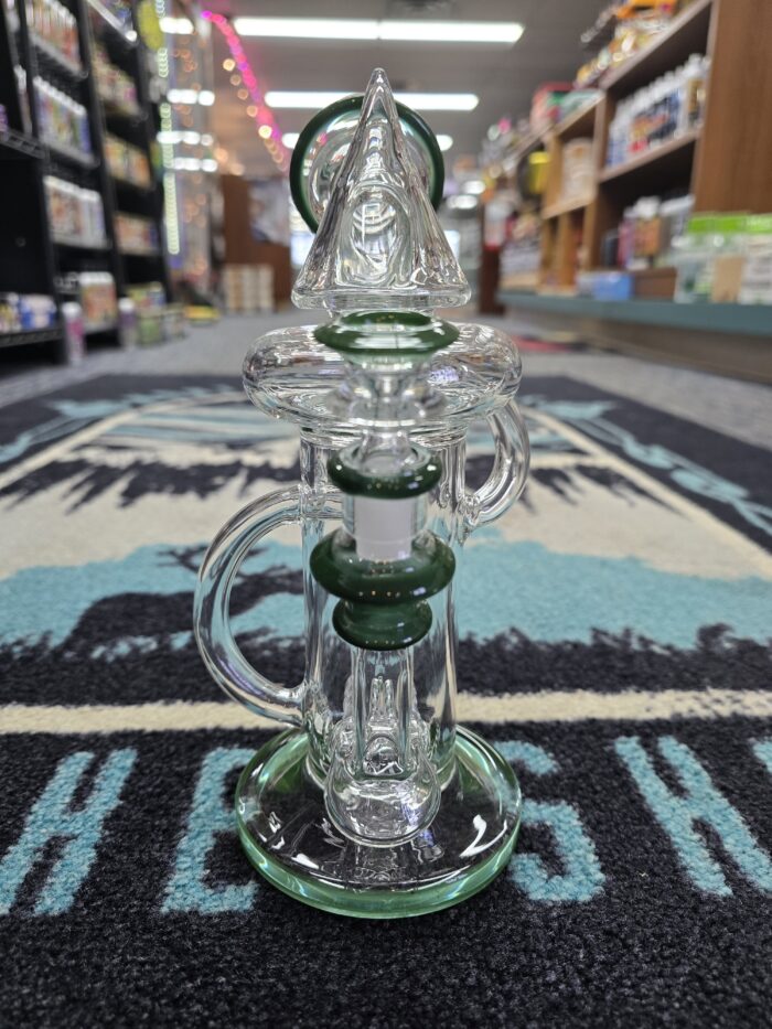 Highway Glass 'Sidewinder' Recycler Dab Rig- Enfield, CT.