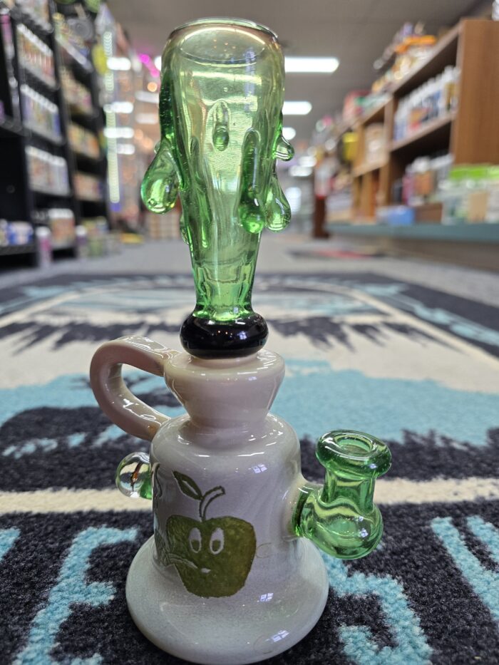 Green Apple Moonshine Jug Dab Rig- Enfield, CT.