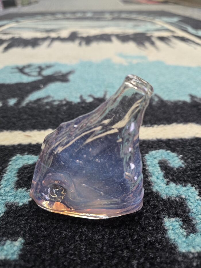 Purple Fume 'Ice Block' Pipe- Enfield, CT.