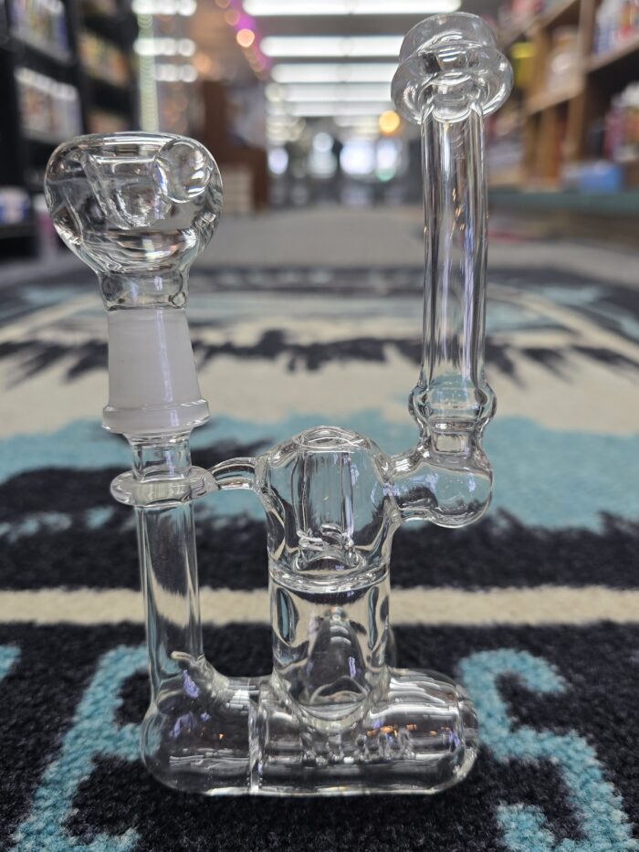 Clear Inline Right Hand Dab Rig- Enfield, CT.