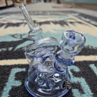Danny Camp Translucent Blue Full Color Dab Rig- Enfield, CT. - Image 3