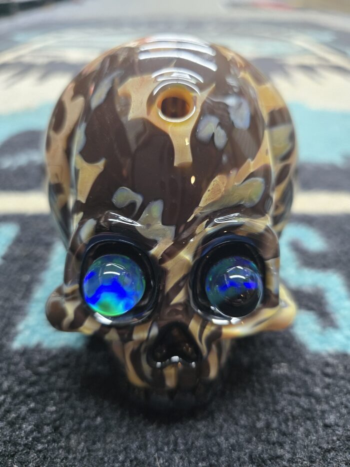 AKM x Elks That Run Colab Skull Dab Rig- Enfield, CT.