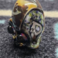 AKM x Elks That Run Colab Fully Worked Skull Pendent- Enfield, CT. - Image 3