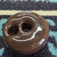 KGB Vanilla Frosting Chocolat Donut Pipe- Enfield, CT. - Image 2