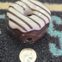 KGB Vanilla Frosting Chocolat Donut Pipe- Enfield, CT. - Image 3