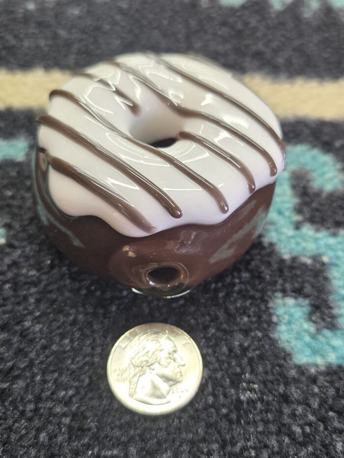 KGB Vanilla Frosting Chocolat Donut Pipe- Enfield, CT. - Image 3