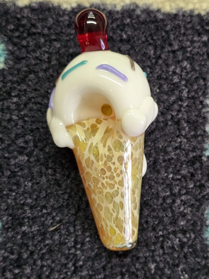 Christina Cody Ice Cream Cone Pendent/Pipe- Enfield, CT. - Image 2