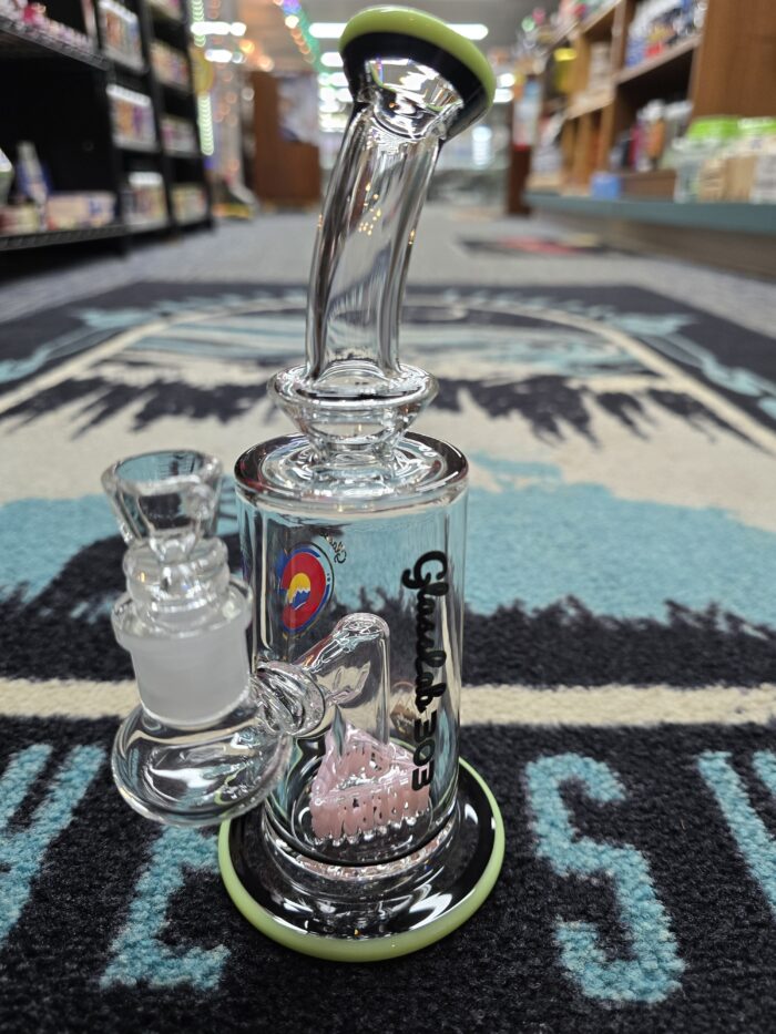 Glasslabs Triangle Showerhead Dab Rig- Enfield, CT.