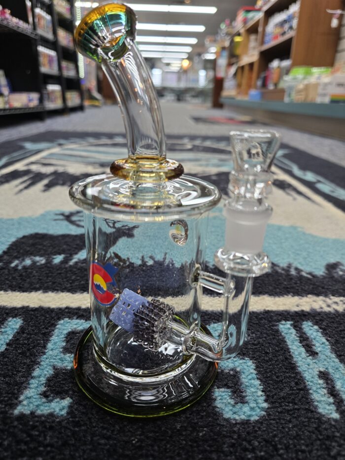 Glasslabs Dual Square Gridline Dab Rig- Enfield, CT. - Image 2