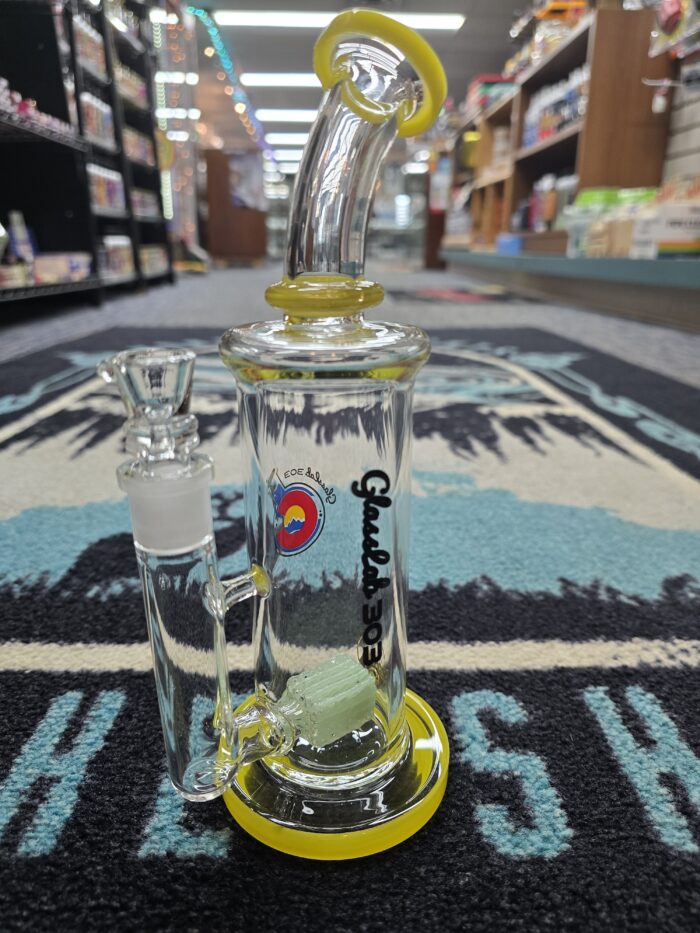 Glasslabs Square Gridline Dab Rig- Enfield, CT.