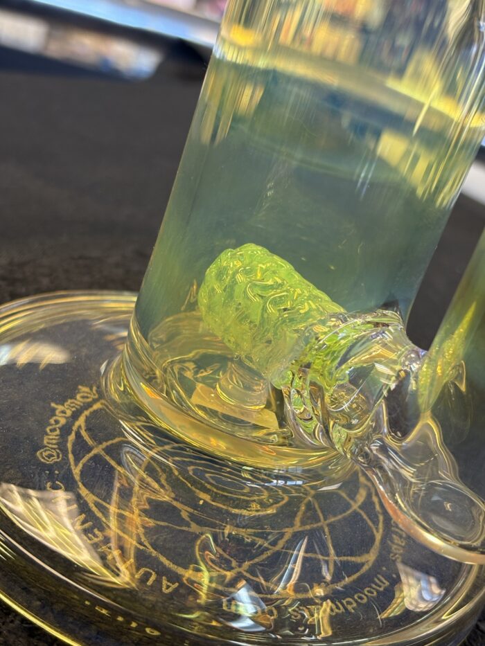 Fluid Glass Fumed Head Banger Green Slyme -Portland, ME - Image 2