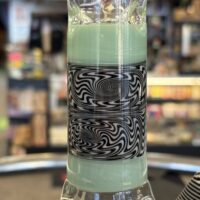 Augy Glass Worked Color Section Beaker W/ DryCatch -Portland, ME - Image 3