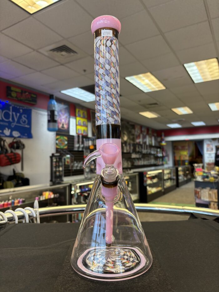 Augy Glass Fully Worked Beaker -Portland, ME