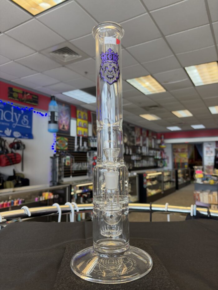 Manifest Glass Works (MGW) Clear Straight W/ Diffuser Cap -Portland, ME