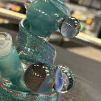 Justin Barr Dichroic Wrap Mini Beaker w/ 5 Marbles -Portland, ME - Image 5