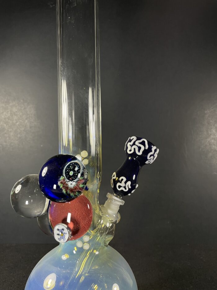 Trident Heavy Fumed Bubble Bottom Grateful Dead- Burlington, VT. - Image 2