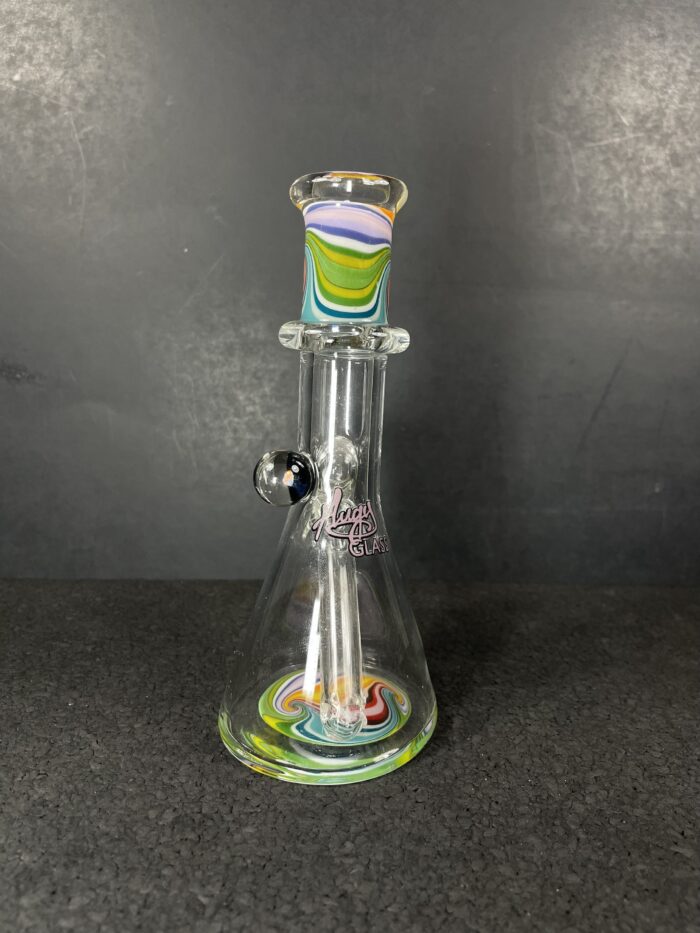 Augy Glass Mini Rig Beaker- Burlington, VT. - Image 2