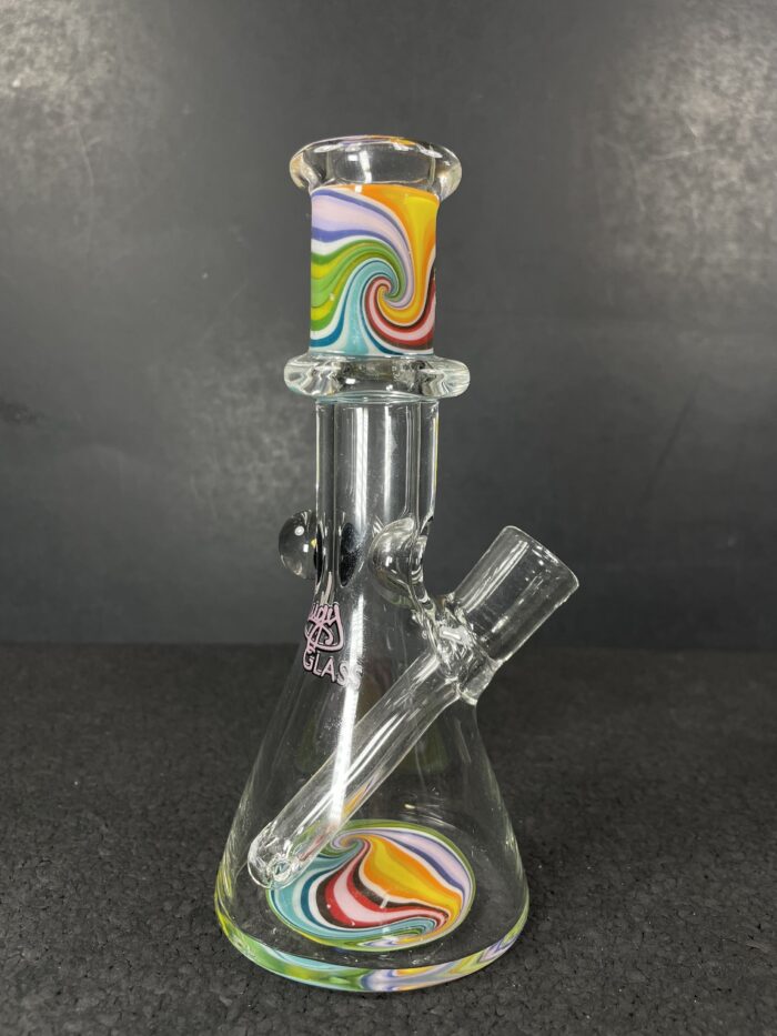 Augy Glass Mini Rig Beaker- Burlington, VT.