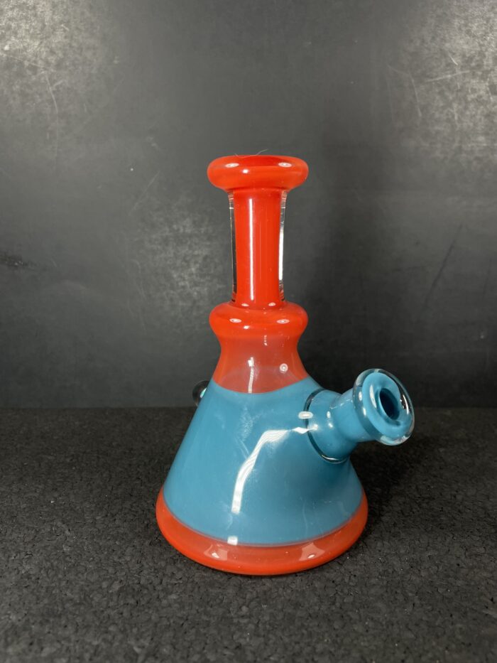 Soberano Glass Full Color Mini Rig with Cap- Burlington, VT. - Image 4