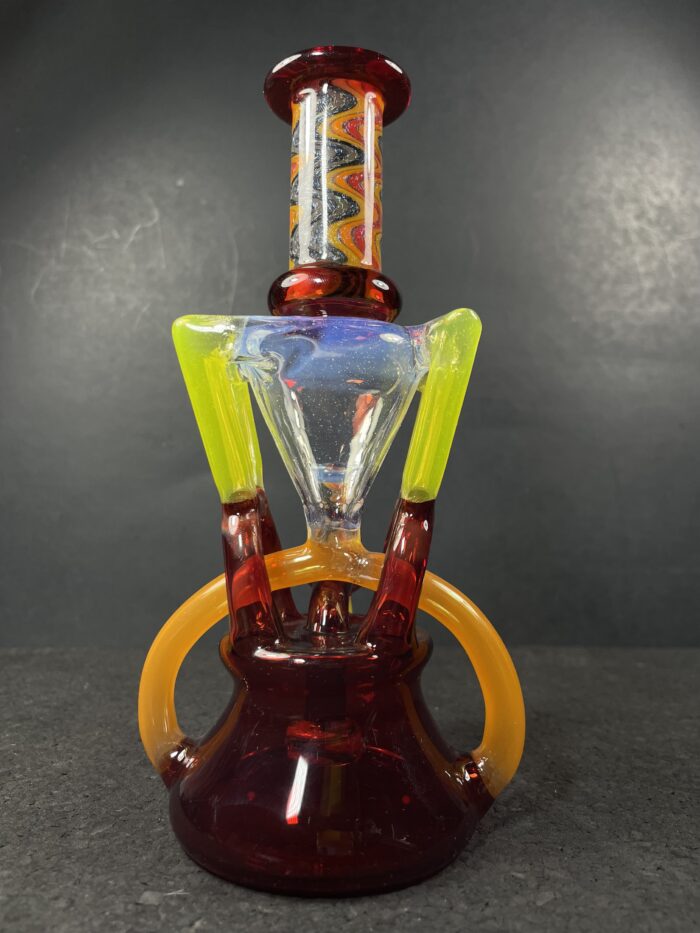 Rec Glass Fully Worked Horseshoe 4:2- Burlington, VT. - Image 2