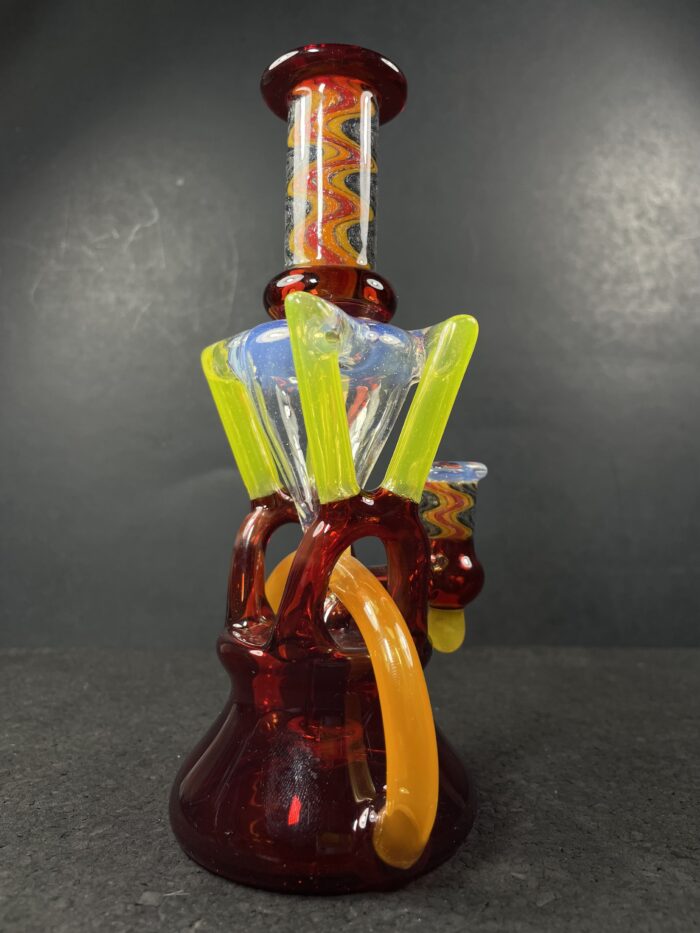 Rec Glass Fully Worked Horseshoe 4:2- Burlington, VT.