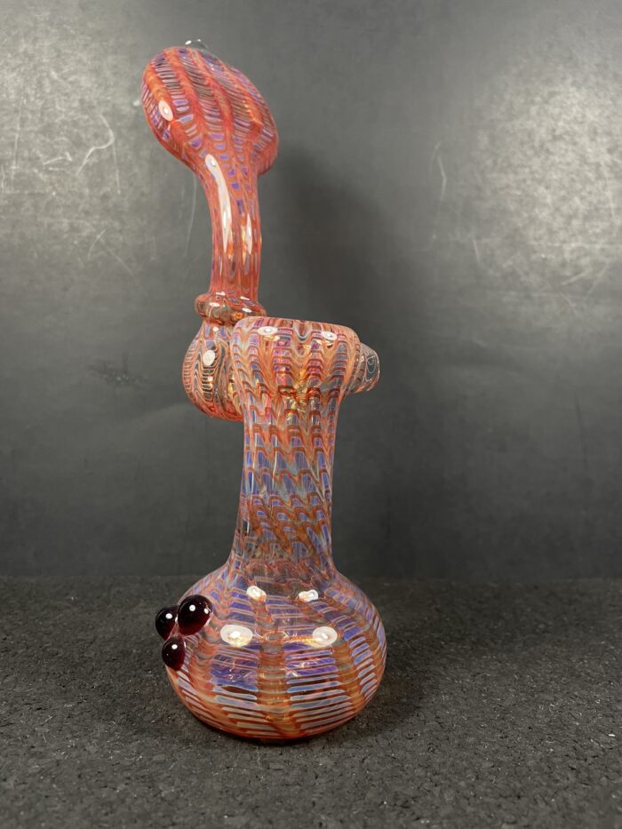 Prism Glassworks Wrap and Rake Bubbler- Burlington, VT. - Image 2