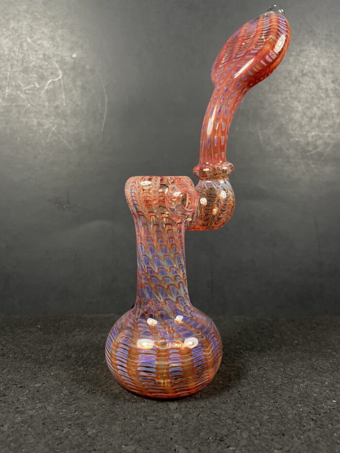 Prism Glassworks Wrap and Rake Bubbler- Burlington, VT.