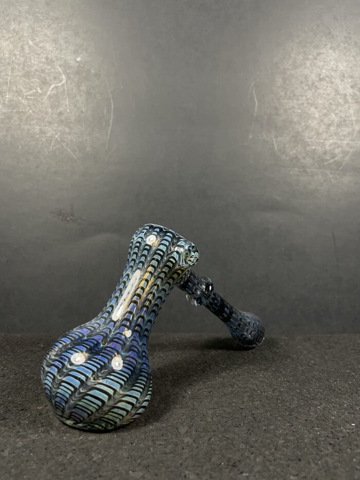 Prism Glassworks Wrap and Rake Bubbler- Burlington, VT.
