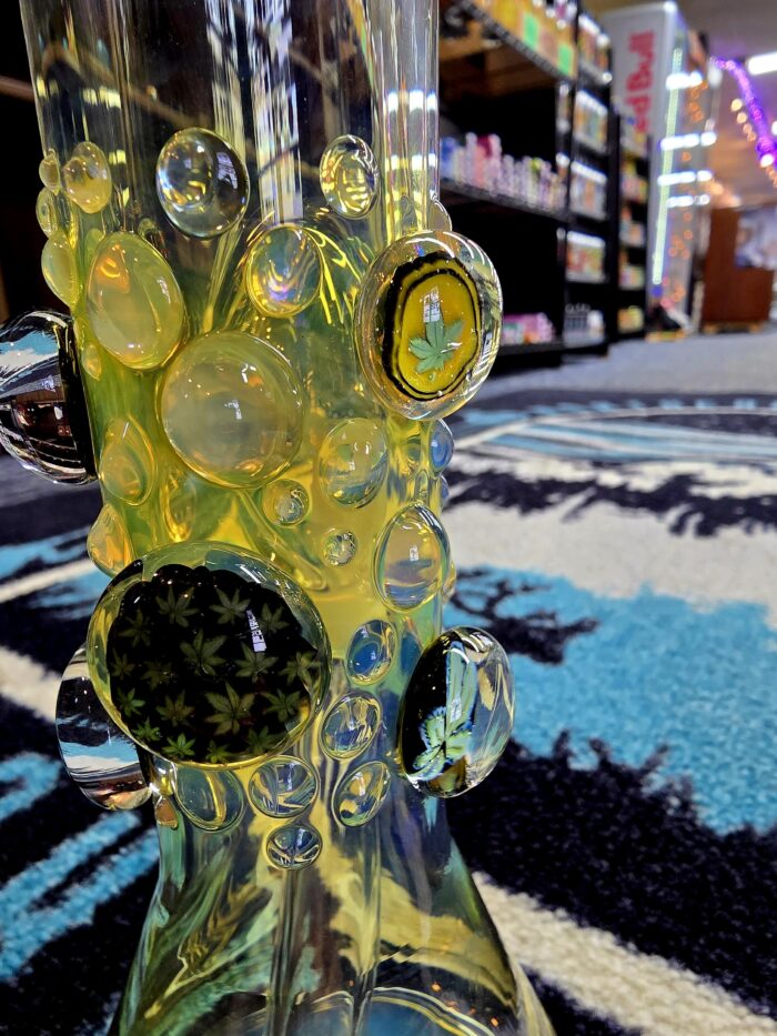 Trident Glass Pot Leaf Fumed Tube- Enfield, CT. - Image 3