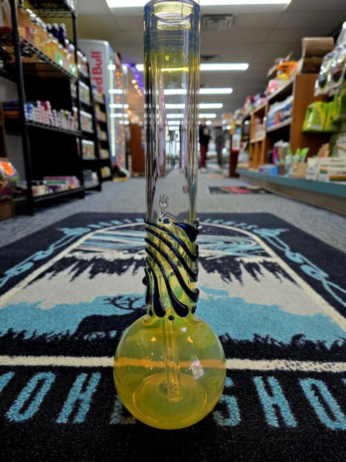 Trident Glass Wave Patter Fumed Tube- Enfield, CT.
