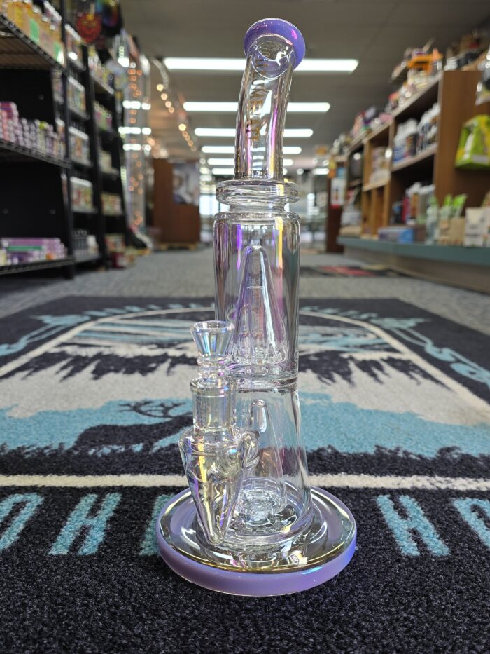 Illuminati Glass Dual Showerhead Tube- Enfield, CT.