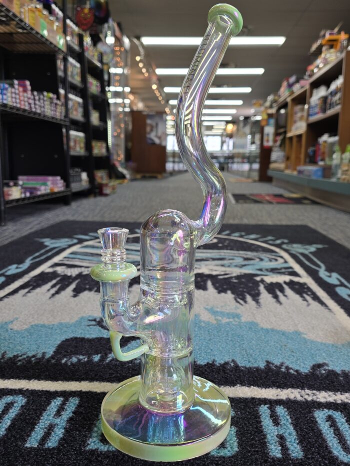 Illuminati Glass Gridded Showerhead Pillar Style Tube- Enfield, CT.