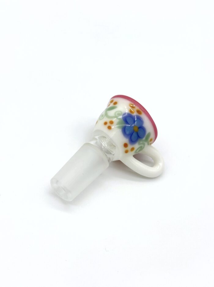Sarah Marblesbee Tea Cup Slide (14mm)- Portland, ME