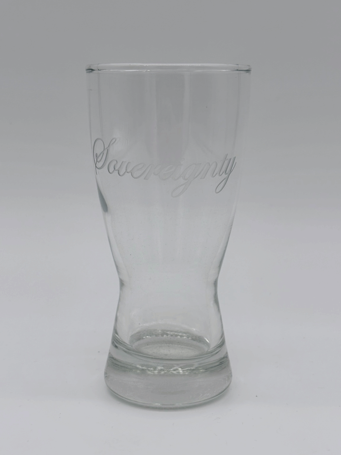 Sovereignty Drinking Glass- Portland ME