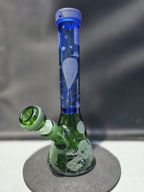 Milkyway Glass Beaker Bong (Enfield, CT.  MW-13)