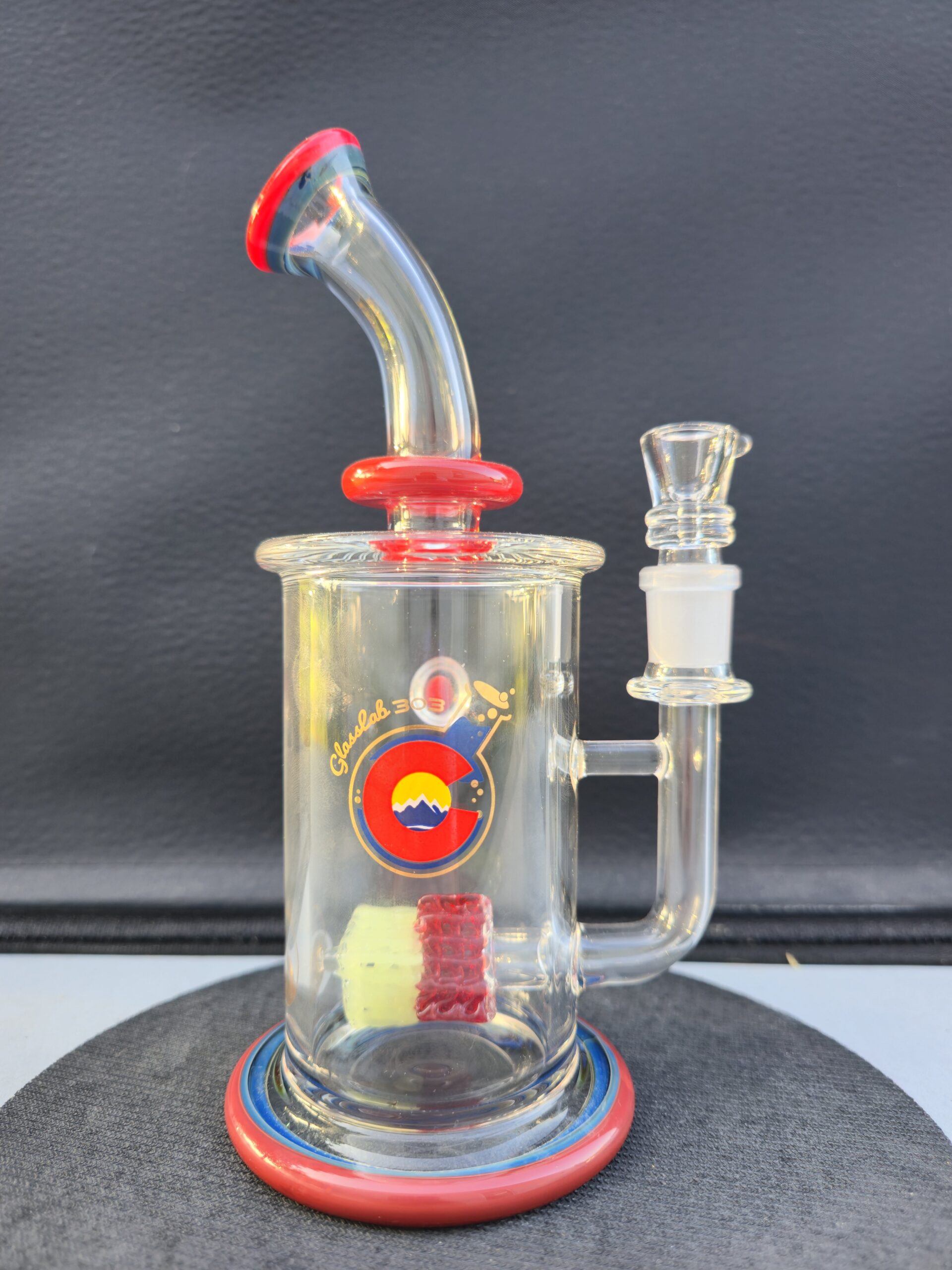 Glasslabs 303 Double Lace Triangle (Enfield, CT.  GL-1)